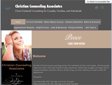 Tablet Screenshot of christiancounselinginreno.com